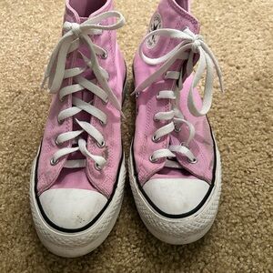 Converse Classic Pink Canvas High-Tops